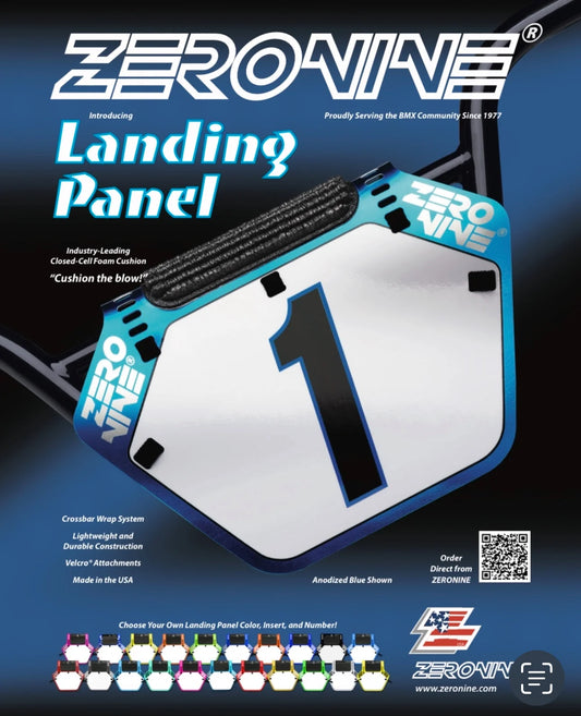 Zeronine Landing Panel PRO - Number Plate