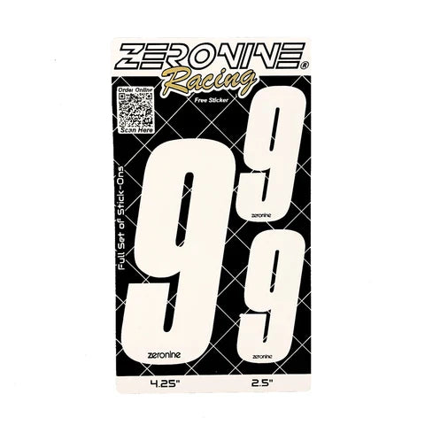 Front Plate Vinyl NUMBER KITS